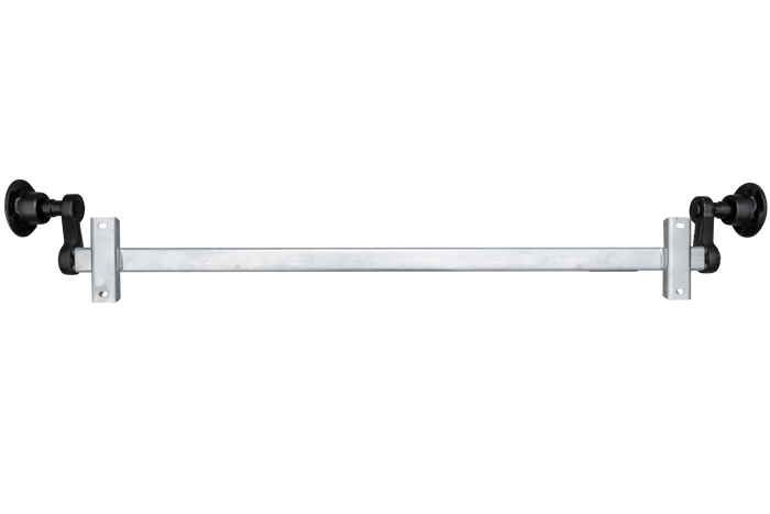 KNOTT VG7-L άξονας χωρίς φρένο για ρυμουλκούμενο 750kg 1380mm 1880mm 4x100