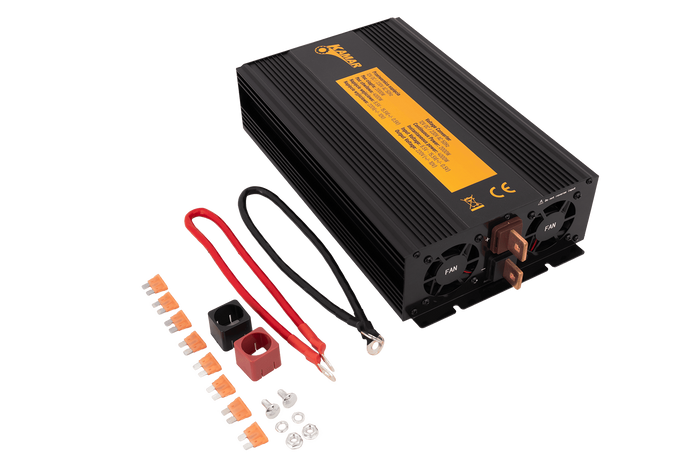 Μετατροπέας τάσης 12V/230V (2000/4000W) KAMAR E1930