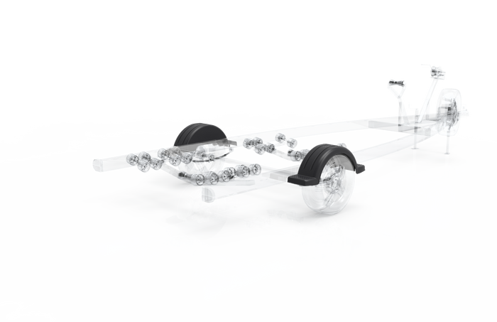 Φτερό για ρυμουλκούμενο σκάφους 13-14" DOMAR D20422 τόξο τροχού 950/240mm