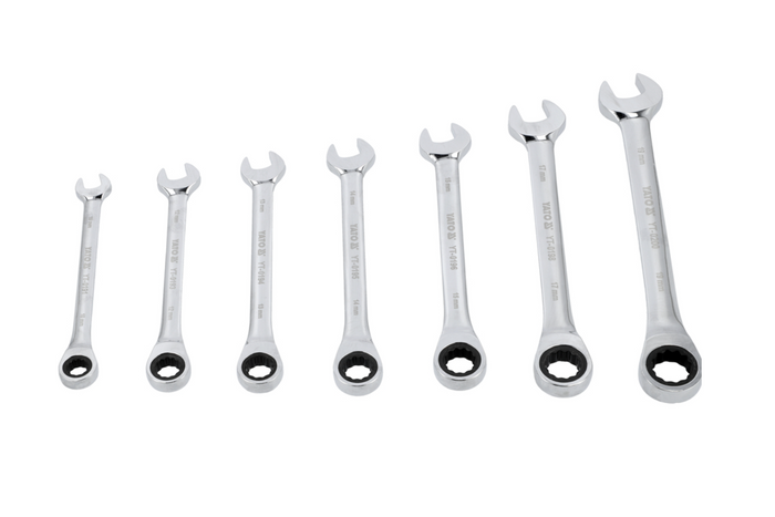 YATO YT-0208 κλειδιά καστάνιας 10-19mm 7 τεμάχια.