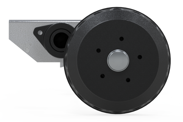 KNOTT VGB18MV άξονας φρένων για ρυμουλκούμενο / ρυμουλκούμενο 1800kg 1600mm 2070mm 5x112