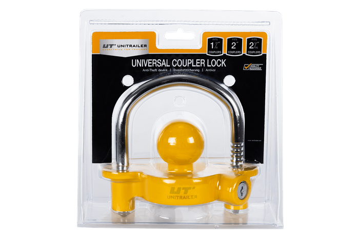 Ασφάλιση του κοτσαδόρου της μπάλας του τρέιλερ UNITRAILER