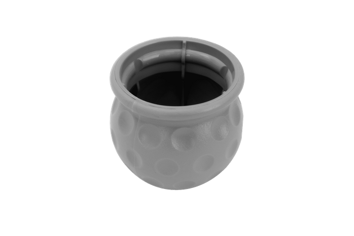 Κάλυμμα μπάλας κοτσαδόρου AL-KO από καουτσούκ, ασημί