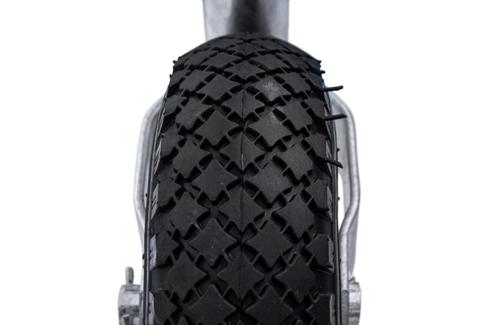 Τροχός στήριξης KNOTT TK48, πνευματικός τροχός, 150kg, 48mm, 500-720mm