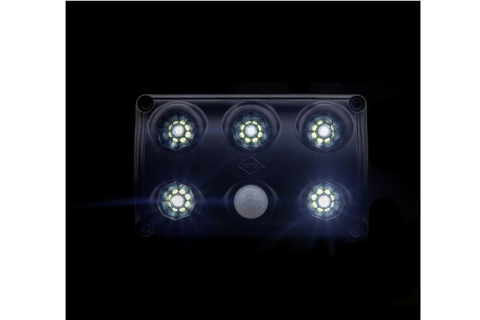 HORPOL LWD2156/CZ LED 900lm μαύρο εσωτερικό φωτιστικό αυτοκινήτου με αισθητήρα κίνησης