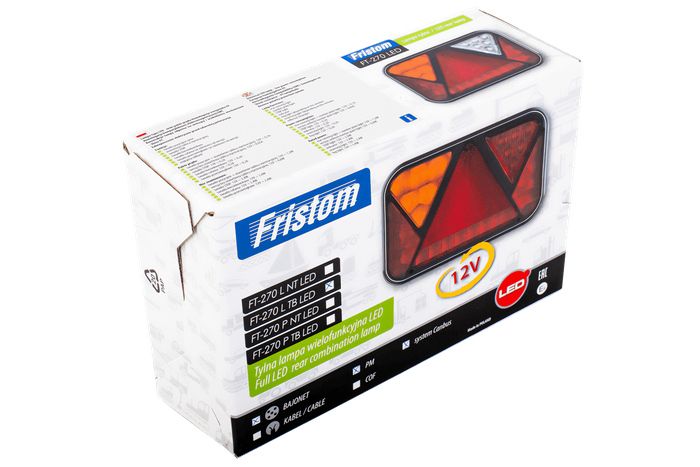 Πίσω φως FRISTOM FT-270 LED CANBUS 6 λειτουργίες αριστερά