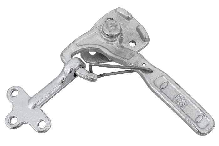 Αριστερό πλευρικό κοτσαδόρο με κούμπωμα WINTERHOFF WV 10-L + WVG 10-A, πλήρες κλείσιμο πλευράς ρυμούλκησης