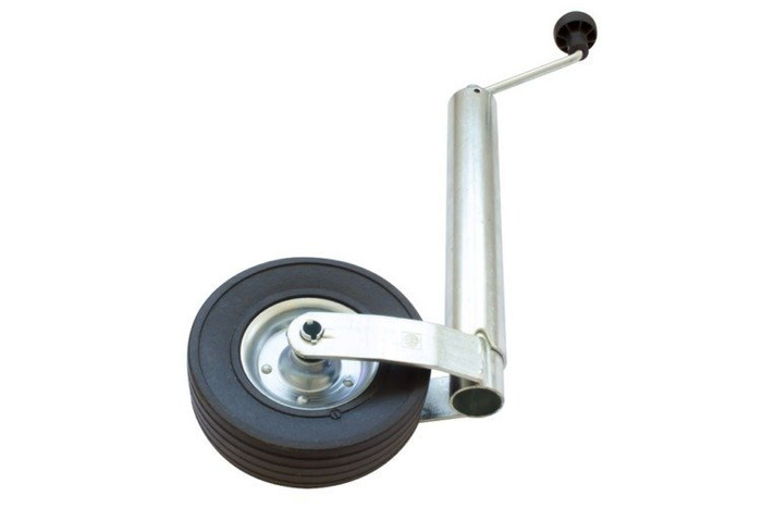 Τροχός τζόκεϊ με σφιγκτήρα WINTERHOFF ST60-255SB+KLE60 250kg 60mm 525-755mm