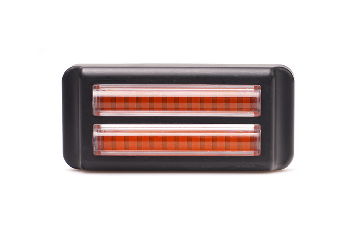 Προειδοποιητική λυχνία WAŚ 2469 W284 LED που αναβοσβήνει πορτοκαλί ΚΥΡΙΑ/ΕΞΑΡΤΗΜΕΝΗ