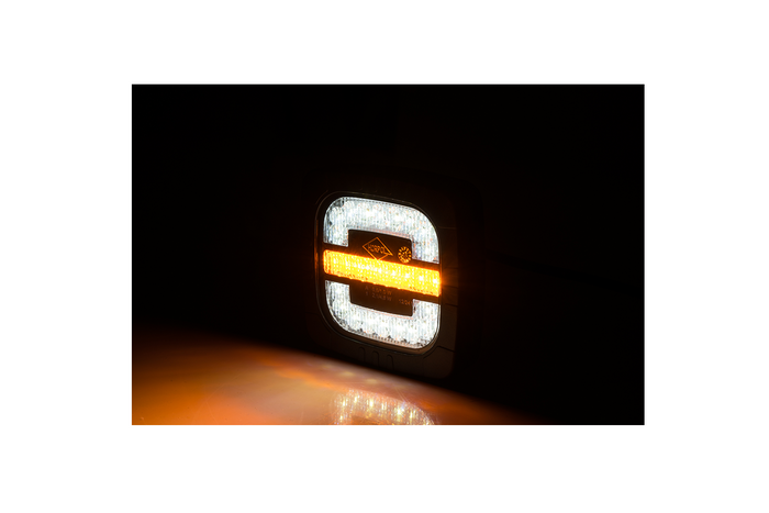 HORPOL ROCA LZD 2806 μπροστινό φωτιστικό LED 2 λειτουργιών γενικής χρήσης με βάση