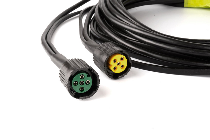 Ηλεκτρική εγκατάσταση MANTES, ζώνη ρυμουλκούμενου ρυμουλκούμενου, 5,5 m, βύσμα 13 PIN, ξιφολόγχες 2x 5 PIN