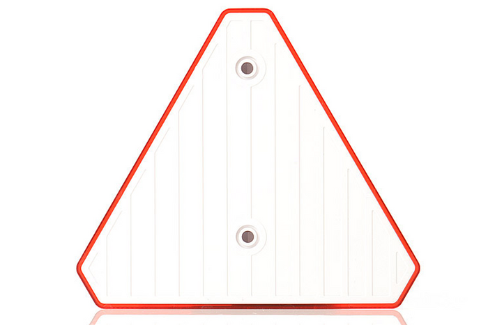 Κόκκινο ανακλαστικό τρίγωνο WAŚ UT125 839