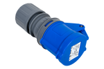 MANTES ηλεκτρική πρίζα 2P+Z, φορητή πρίζα 16A 230V με πτερύγιο