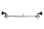 KNOTT VG7-L άξονας χωρίς φρένο για ρυμουλκούμενο 750kg 1125mm 1615mm 4x100