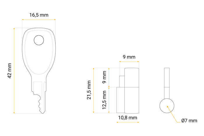 Κλειδώστε το ένθετο που ασφαλίζει τον σύνδεσμο Unitrailer