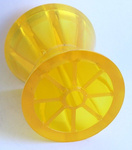 Κίτρινο φιόγκο από PVC