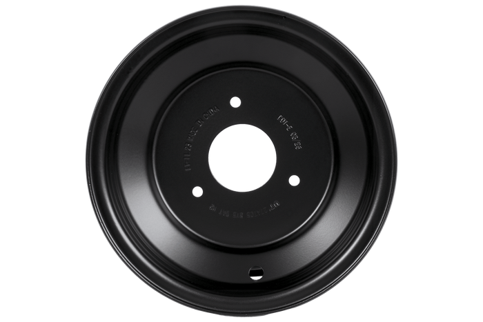 Ζάντα UNITRAILER από χάλυβα μαύρη 5ATx8"H2 3x90 ET:-11.23