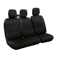 Σετ καλύμματα καθισμάτων αυτοκινήτου LAMPA Dido-2 μαύρο, για λεωφορεία και βαν