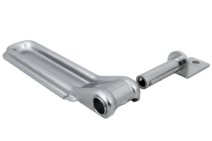 Πλαϊνός μεντεσέ με λαβή WINTERHOFF BSCH 10-17-220+BSCHG 10-17-A Πλήρης πλευρική τοποθέτηση τρέιλερ