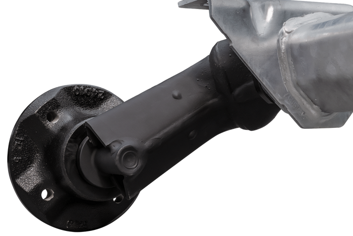 AL-KO OPTIMA άξονας χωρίς φρένο για ρυμουλκούμενο 750kg 1320mm 1660mm 4x100