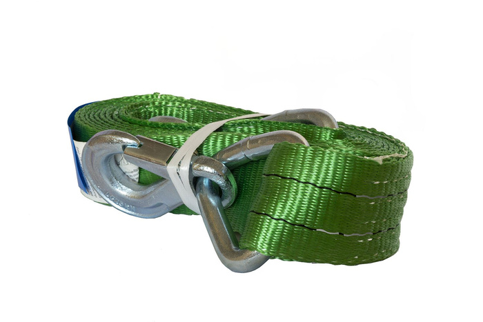 Σχοινί ρυμούλκησης με γάντζους Ιμάντας ρυμούλκησης UNITRAILER 5m/60mm/6t πράσινος
