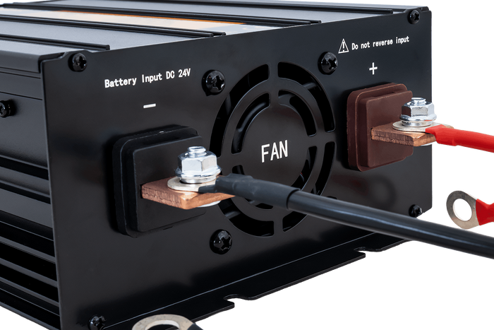 Μετατροπέας τάσης 24V/230V (1000/2000W) KAMAR E1927