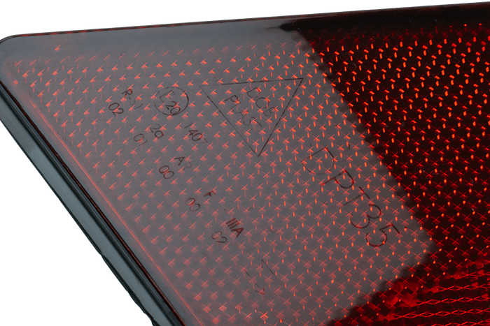 Προειδοποιητικό ανακλαστικό τρίγωνο DOBPLAST DPT35, κόκκινο, 148mm