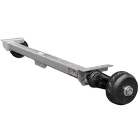 Άξονας φρένων KNOTT VGB13M για ρυμουλκούμενο/φορτηγό αυτοκινήτου 1350kg 1510mm 1880mm 5x112