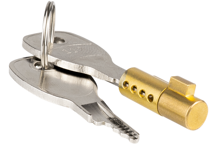 Κλειδώστε το ένθετο που ασφαλίζει τον σύνδεσμο Unitrailer