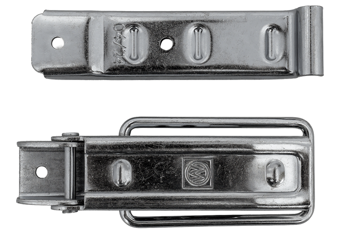 Πλαϊνός κοτσαδόρος με κούμπωμα WINTERHOFF BV 10-2 + BVG 10-B πλήρες πλευρικό κλείσιμο ρυμουλκούμενου