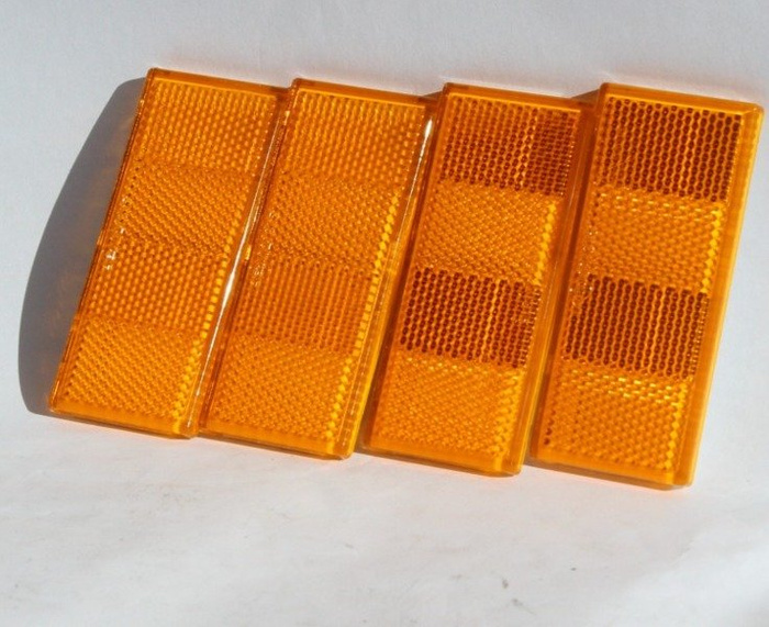 Σετ ανακλαστήρα x4 ανακλαστήρας για τρέιλερ - πορτοκαλί, 90 x 40 mm