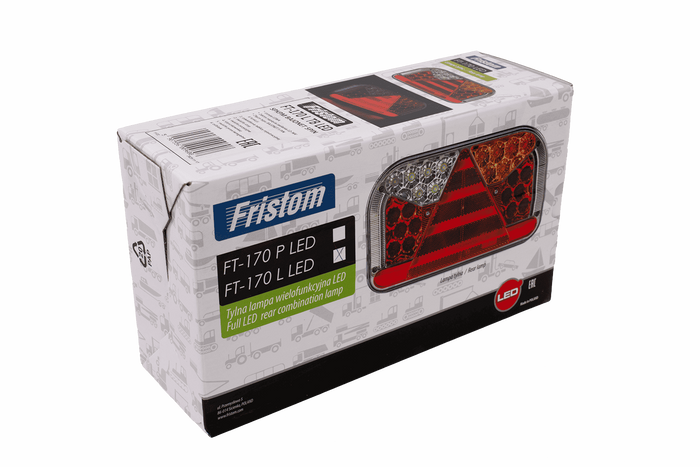 Πίσω φως FRISTOM FT-170 LED μπαγιονέτα 6 λειτουργιών αριστερά