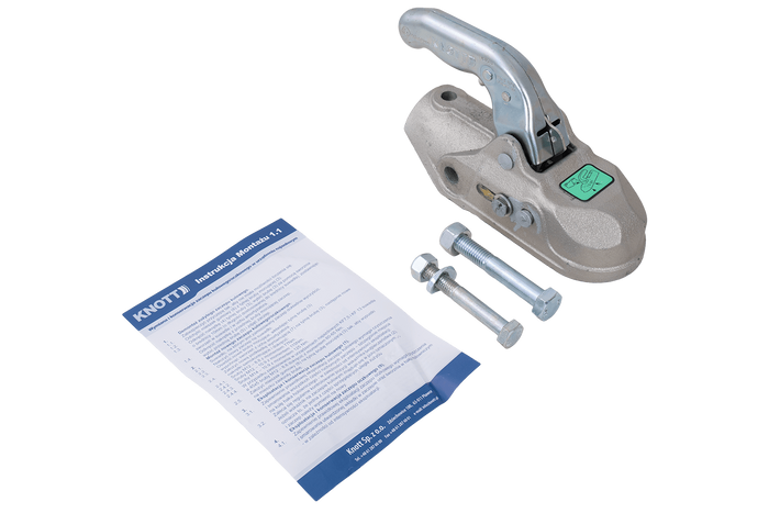 Ρυμουλκούμενο KNOTT K35-A με μπίλια για ρυμουλκούμενο 3500kg με ράβδο έλξης 50mm, από χυτοσίδηρο