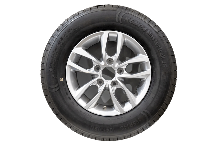 OUTLET Ενισχυμένος τροχός για τρέιλερ KENDA TIRE 185/80 R14C 104/102N KENDA ALU RIM 5.5Jx14"H2 5x112 ET:30