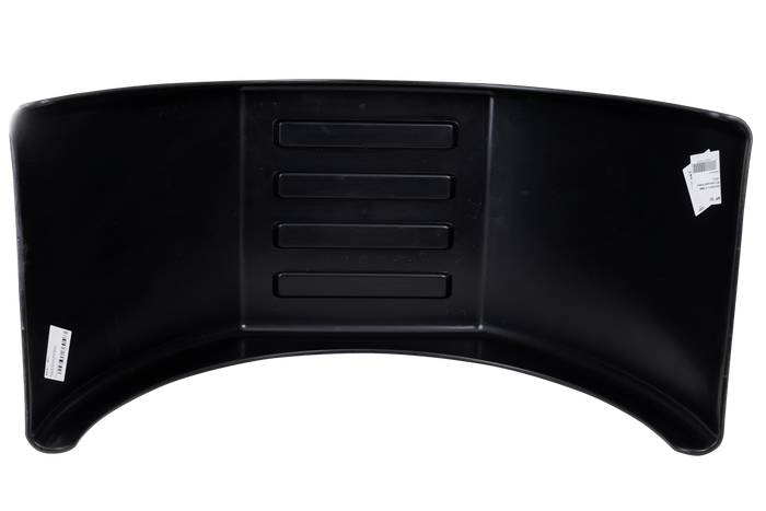 OUTLET Διπλό λασπωτήρα για ρυμουλκούμενο 14-16" DOMAR DK3115 επίπεδος θόλος τροχού 915/450mm