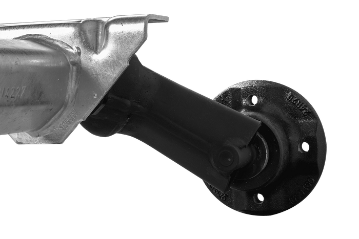 AL-KO OPTIMA άξονας χωρίς φρένο για ρυμουλκούμενο 750kg 1180mm 1560mm 4x100