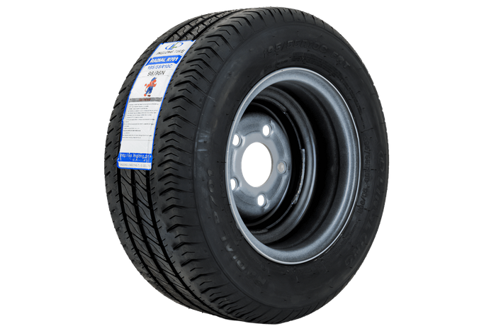 Ενισχυμένος τροχός για τρέιλερ TIRE LINGLONG 195/55 R10C 98/96N RIM UNITRAILER 6Jx10"H2 5x112 ET:-4