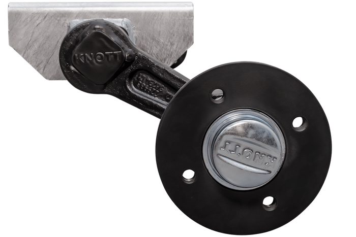 KNOTT VG7-L άξονας χωρίς φρένο για ρυμουλκούμενο 750kg 1380mm 1880mm 4x100