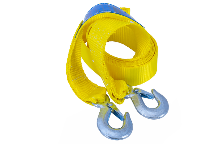 Σχοινί ρυμούλκησης με γάντζους Ιμάντας ρυμούλκησης UNITRAILER 4,5m/50mm/3t κίτρινο
