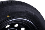 OUTLET Τροχός τρέιλερ ΕΛΑΣΤΙΚΟ LINGLONG 155/70 R13 75N RIM UNITRAILER μαύρο 4Jx13" 4x100 ET:30