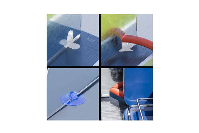 ProPlus 370340V03 Πτυσσόμενο παρμπρίζ για σόμπες κάμπινγκ, καυστήρες 37-70cm