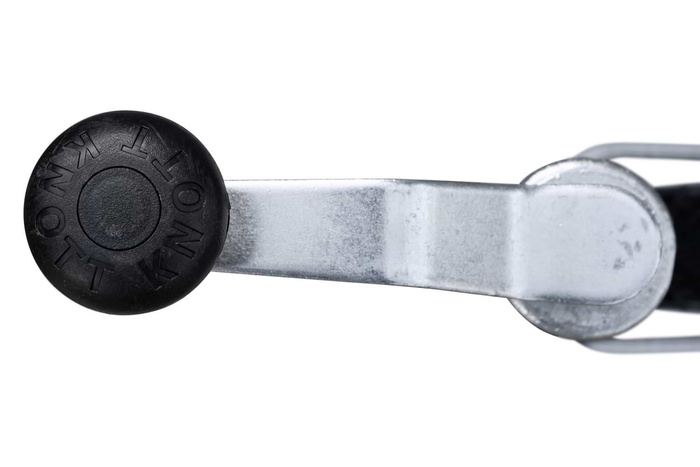 Τροχός στήριξης KNOTT TK48, πνευματικός τροχός, 150kg, 48mm, 500-720mm