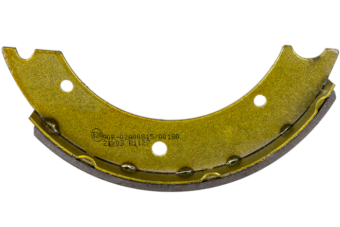 Παπούτσια φρένων για τον άξονα KNOTT 250x40 με σετ ελατηρίων, με εντατήρα