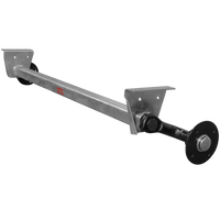Άξονας χωρίς φρένα KNOTT VG7-L για ρυμουλκούμενο 750kg 1360mm 1676mm 4x130