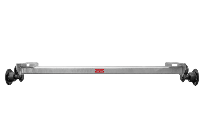 KNOTT VG7-L άξονας χωρίς φρένο για ρυμουλκούμενο 750kg 1190mm 1623mm 4x100