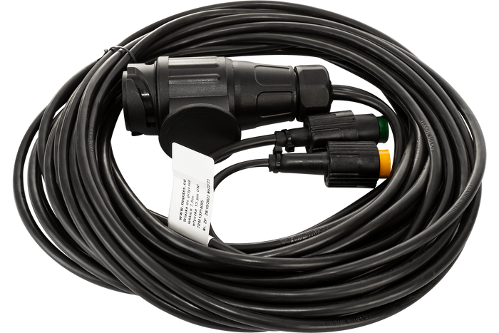 Πίσω φώτα ASPÖCK + πλεξούδα MANTES 7m 13-PIN