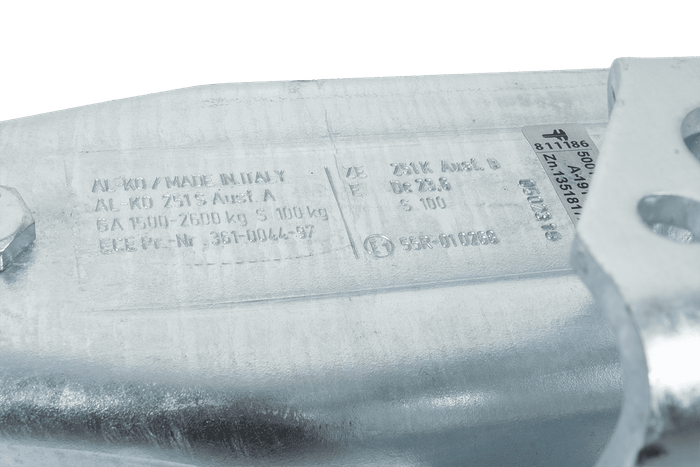 Συσκευή υπέρβασης AL-KO 251S με κοτσαδόρο AK270 για ρυμουλκούμενο 2600 kg με τετράγωνη ράβδο έλξης