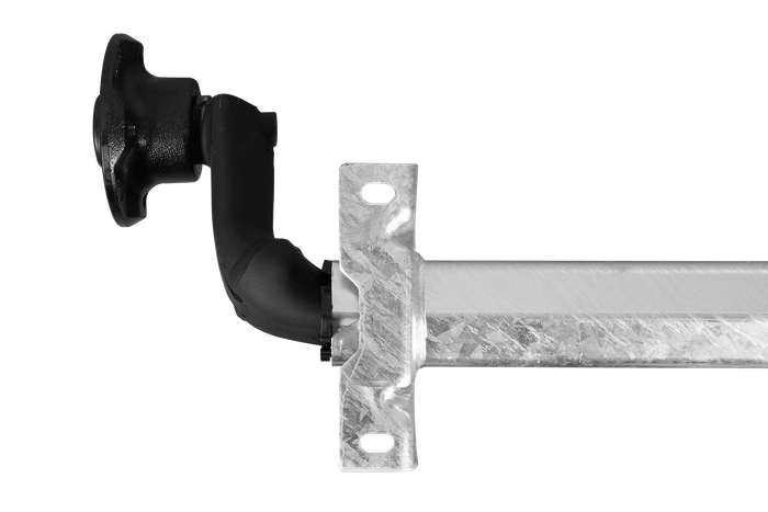 AL-KO OPTIMA άξονας χωρίς φρένο για ρυμουλκούμενο 750kg 1180mm 1560mm 4x100