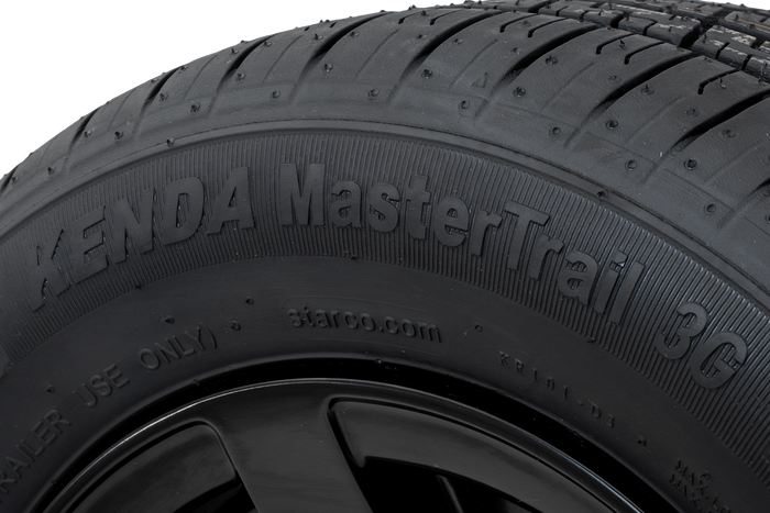 Ενισχυμένος τροχός για τρέιλερ KENDA TIRE 195/55 R10C 98/96N ΖΑΝΤΑ ΑΛΟΥΜΙΝΙΟΥ STARCO μαύρο 6Jx10"H2 5x112 ET:-4