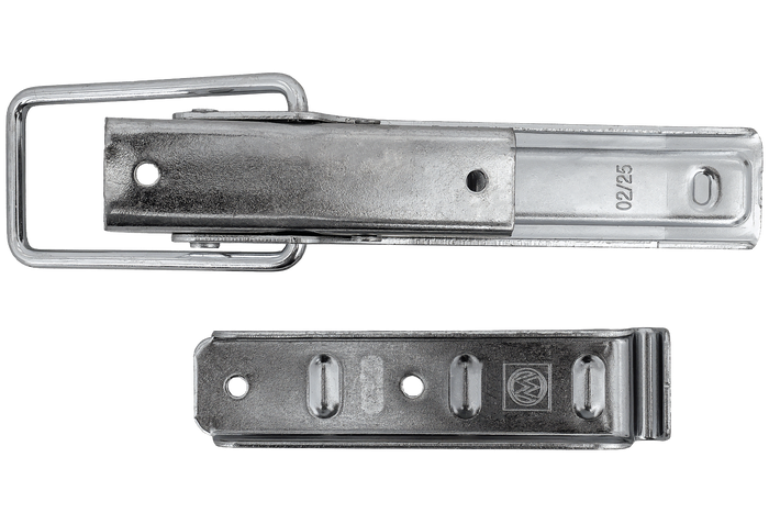 Πλαϊνός κοτσαδόρος με κούμπωμα WINTERHOFF BV 10-1 + BVG 10-A πλήρες πλευρικό κλείσιμο ρυμουλκούμενου